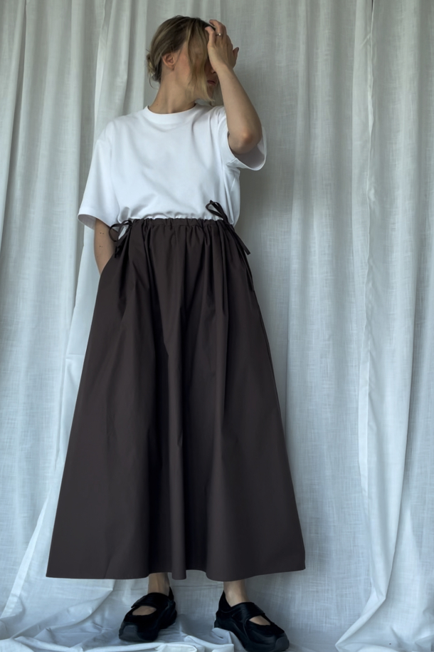 Oline Skirt - Brown