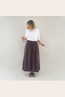 Oline Skirt - Brown