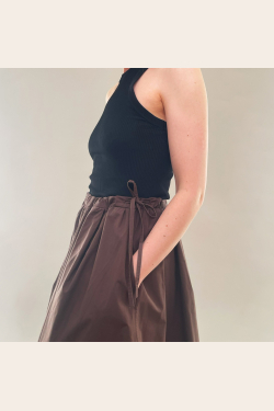 Oline Skirt - Brown