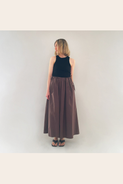 Oline Skirt - Brown