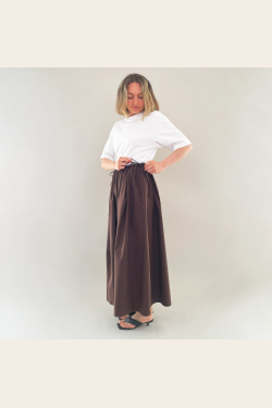 Oline Skirt - Brown