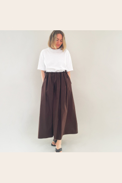 Oline Skirt - Brown