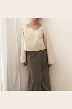 Wave Top - Beige