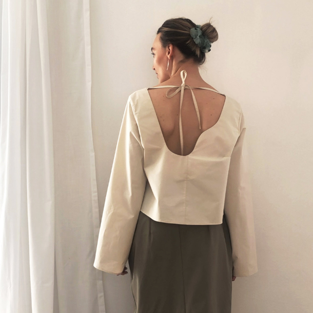 Wave Top - Beige