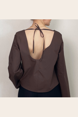 Wave Top - Brown