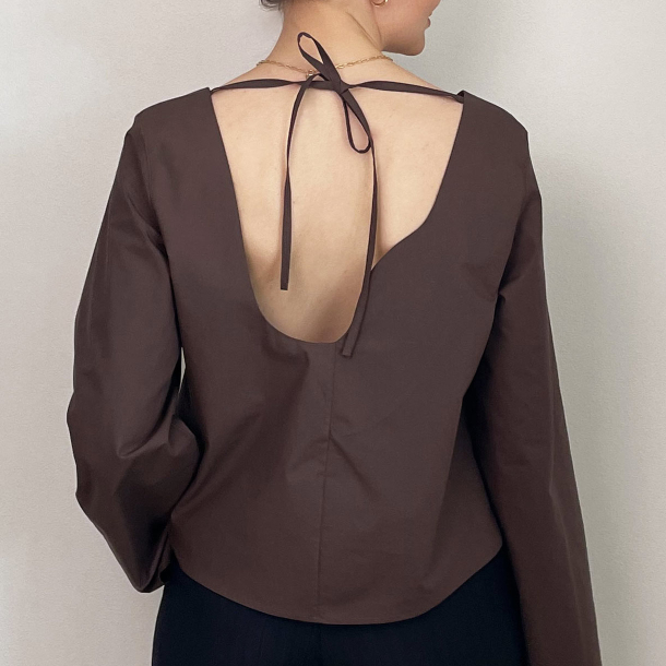Wave Top - Brown