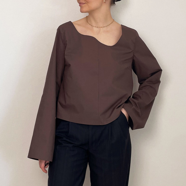 Wave Top - Brown
