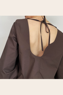 Wave Top - Brown