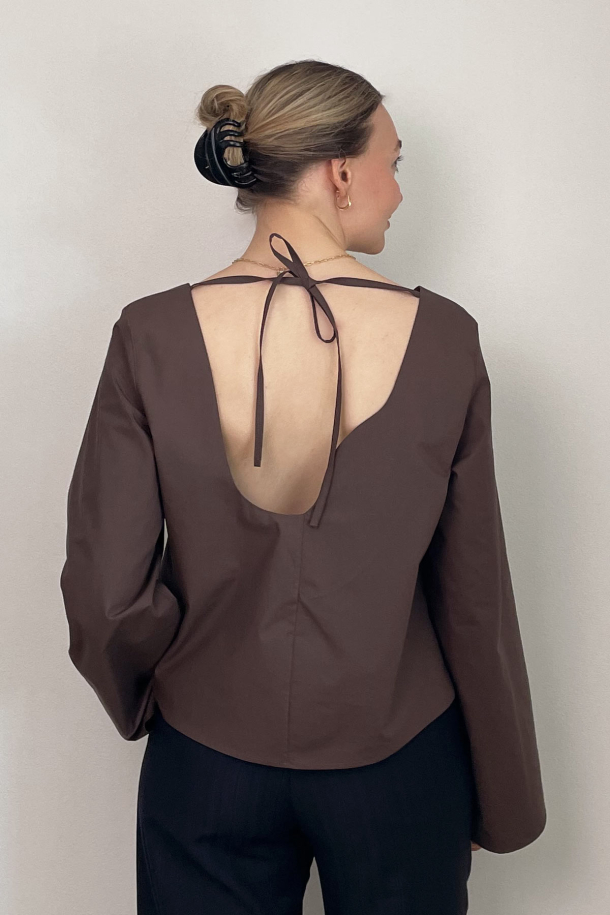 Wave Top - Brown