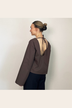 Wave Top - Brown