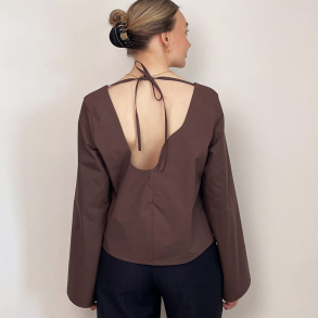 Wave Top - Brown